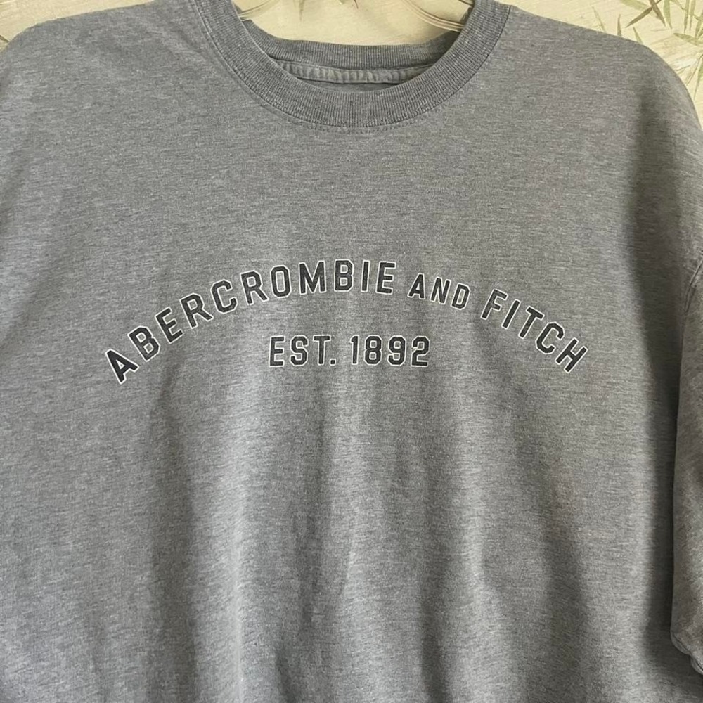 Mens Vintage Abercrombie and Fitch Cotton Long Sleeve XLe tee 90s 2000s classic